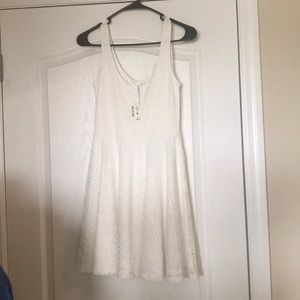 CREAM  LACE AEROPOSTALE DRESS